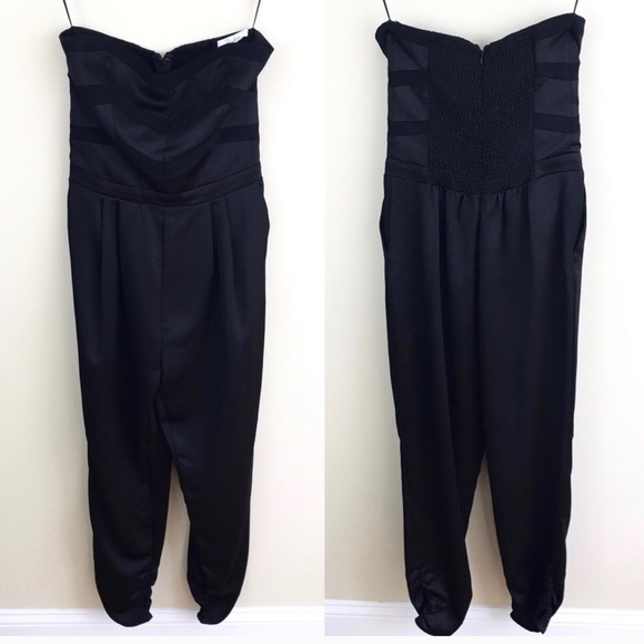 Parker strapless jumpsuit. - Picture 2 of 6